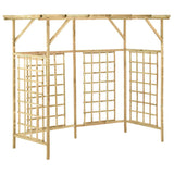 Vidaxl Pergola für 3 Behälter imprägnierte Kiefern