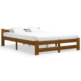 Vidaxl bedframe massief grenenhout honingbruin 140x200 cm