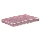 Vidaxl Bank Kissen Palette 120x80x10 cm Bordeaux Rot