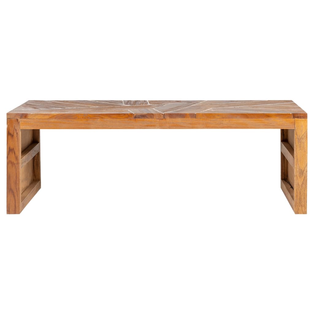 Vidaxl tv-meubel 110x60x38 cm massief teakhout