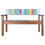 Vidaxl bankje 115 cm massief gerecycled hout