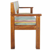 Vidaxl bankje 115 cm massief gerecycled hout