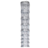 Vidaxl HEK 50 x 1,2 M verzinkte Stahl Silberfarbe