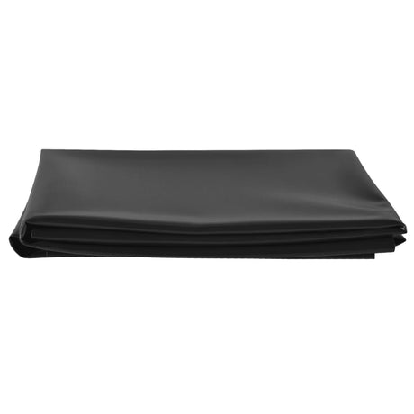 VIDAXL -Teich Liner 0,5 mm 1x6 M PVC Schwarz