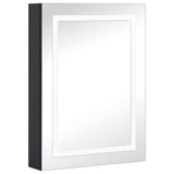 Vidaxl badkamerkast met spiegel en led 50x13x70 cm