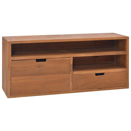Vidaxl tv-meubel 90x30x40 cm massief teakhout