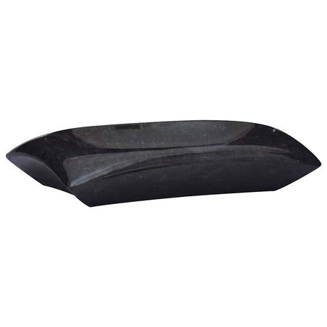 Vidaxl gootsteen 50x35x10 cm marmer zwart