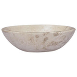 Vidaxl Sink 53x40x15 cm Marmorcreme -Colored