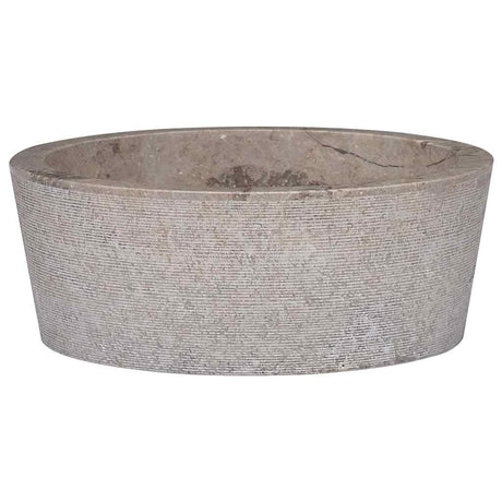 VIDAXL SAKK Ø40x15 cm Marmorgrau
