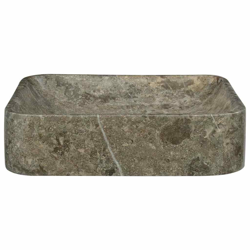 Vidaxl Sink 40x40x10 cm Marmorgrau