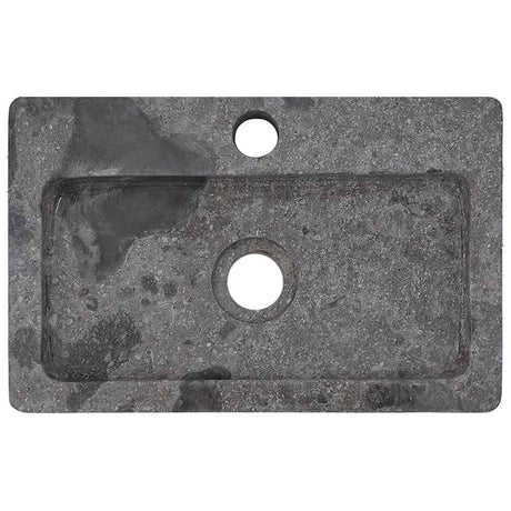 VIDAXL WASHBAIN -MALL -MOUND 38x24x6,5 cm Marmorgrau