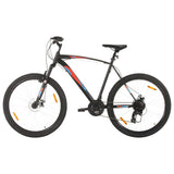 Vidaxl Mountainbike 21 Zahnräder 29 Zoll Räder 53 cm Rahmen schwarz