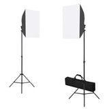 Vidaxxl Fotostudio-Set mit Softbox-Leuchten und Reflektor