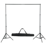 Vidaxl Photo Studio Set mit Lampen, Regenschirmen, Hintergrund und Reflektor