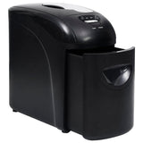 Vidaxl Paper Shredder 10 Seiten Mikrokut schwarz