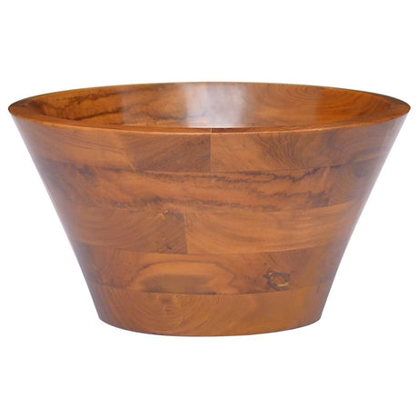 Vidaxx Waschbecken ø40x20 cm massives Teakholz