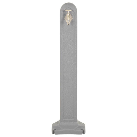 Vidaxl Wassersäule mit Wasserhahn aussehen hellgrau