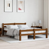 Vidaxl bedframe massief grenenhout honingbruin 140x200 cm