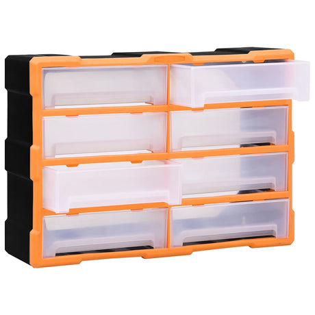 VIDAXL -Organizer mit 8 großen Schubladen 52x16x37 cm