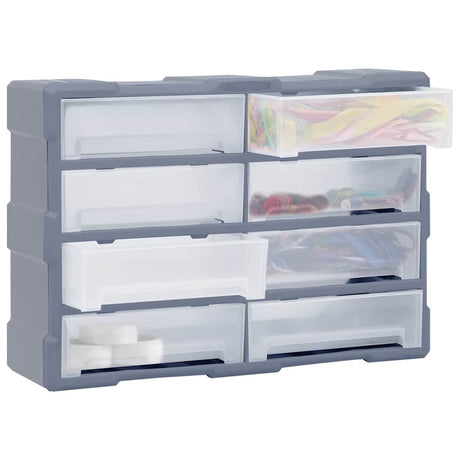 VIDAXL -Organizer mit 8 großen Schubladen 52x16x37 cm