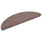 Vidaxl Treppenmatten Selbstadhäsiv 10 Stücke 56x17x3 cm Crème halb