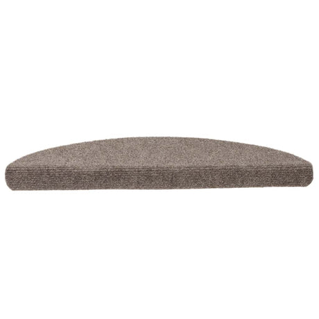 Vidaxl Treppenmatten Selbstadhäsiv 5 Teile 56x17x3 cm beige Hemisphäre