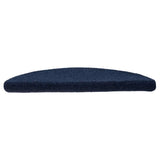 VidaXL Stufenmatten selbstklebend 5 Stück 56x17x3 cm Marineblau halbrund