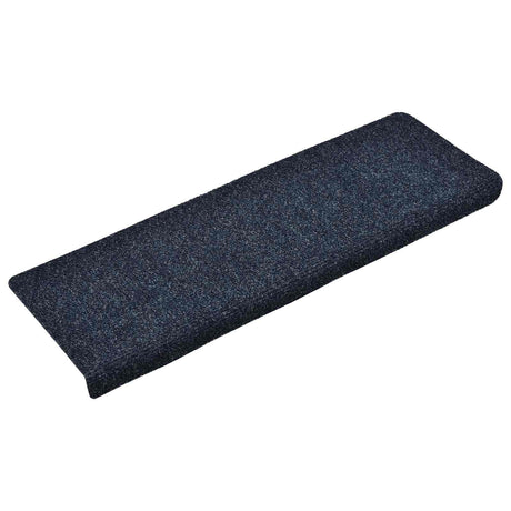 VIDAXL -Treppenmatten Selbstadhäsiv 10 PCs 65x21x4 cm Anthrazit -Rechteckkante