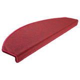 Vidaxx Stufenmatten 10 St. 65x24x4 cm rot halbrund groß