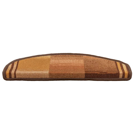 VidaXL Stufenmatten selbstklebend 5 Stück 65x21x4 cm braun