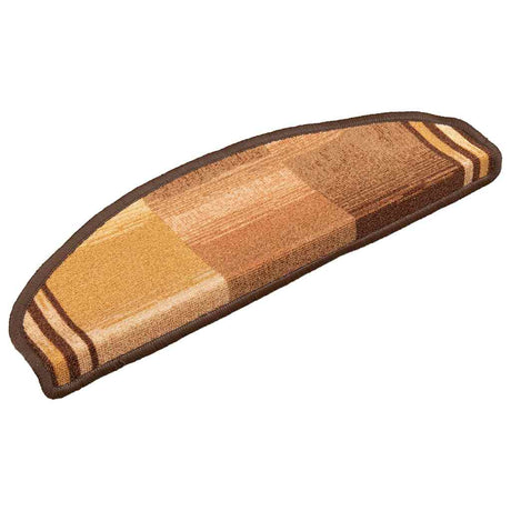 VidaXL Stufenmatten selbstklebend 10 Stück 65x21x4 cm braun
