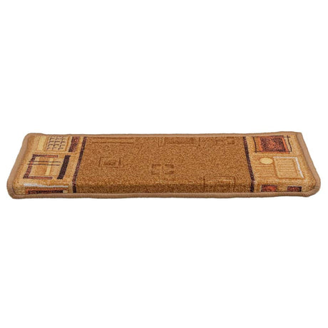 VidaXL Stufenmatten selbstklebend 10 Stück 65x21x4 cm Beige