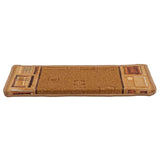VidaXL Stufenmatten selbstklebend 10 Stück 65x21x4 cm Beige