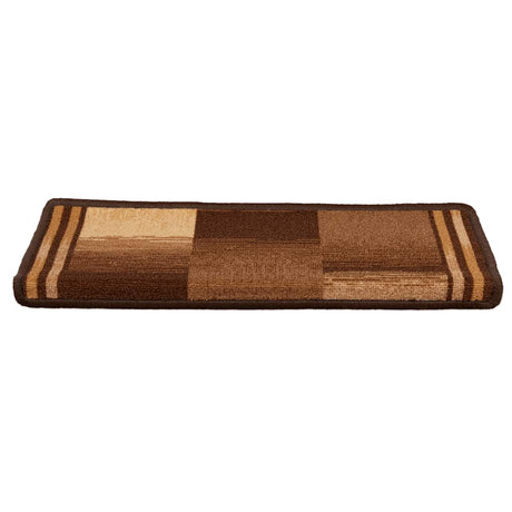 VidaXL Stufenmatten selbstklebend 5 Stück 65x21x4 cm braun