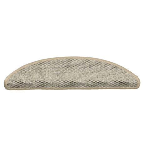 Vidaxl-Treppenmatten selbstklebend 15 St. Sisal Look 56x17x3 cm hellgrün