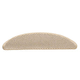 Vidaxl Treppenmatten selbstklebend 15 St. Sisal Look 56x17x3 cm Berber