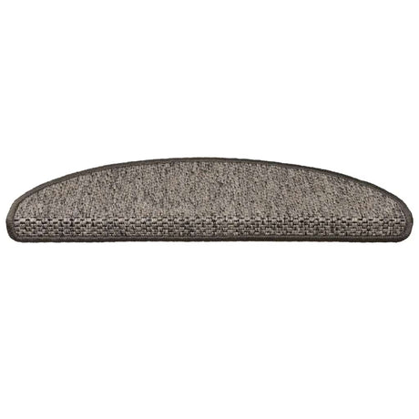 Vidaxl-Treppenmatten selbstklebend 15 St. Sisal Look 65x21x4 cm brauner Beige