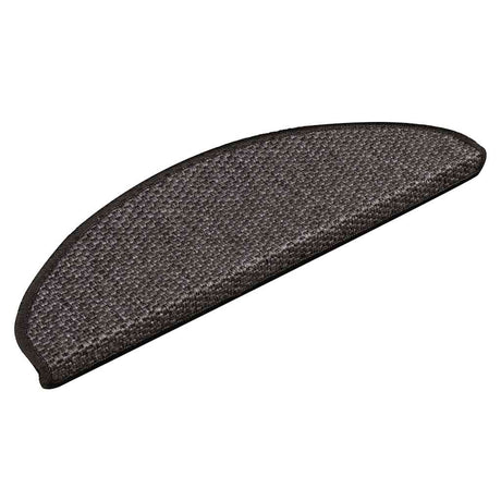 Vidaxl-Treppen selbst klebend 15st Sisal Look 65x21x4cm Anthrazitfarbe