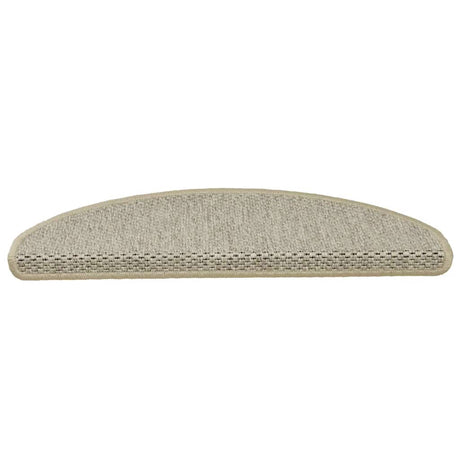 Vidaxl-Treppenmatten selbstklebend 15 St. Sisal Look 65x21x4 cm hellgrün