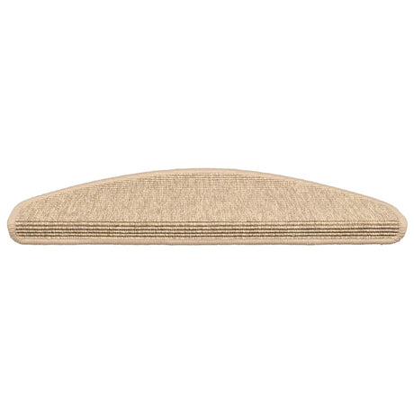 Vidaxx Stufenmatten 15 St. 65x21x4 cm hellbeige halbrund groß