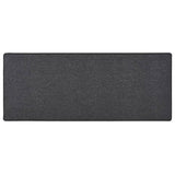VIDAXL -Teppichläufer 80x200 cm Anthrazit -ausgelöst