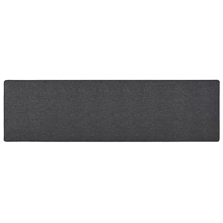 VIDAXL -Teppichläufer 80x300 cm Anthrazit -ausgelöst