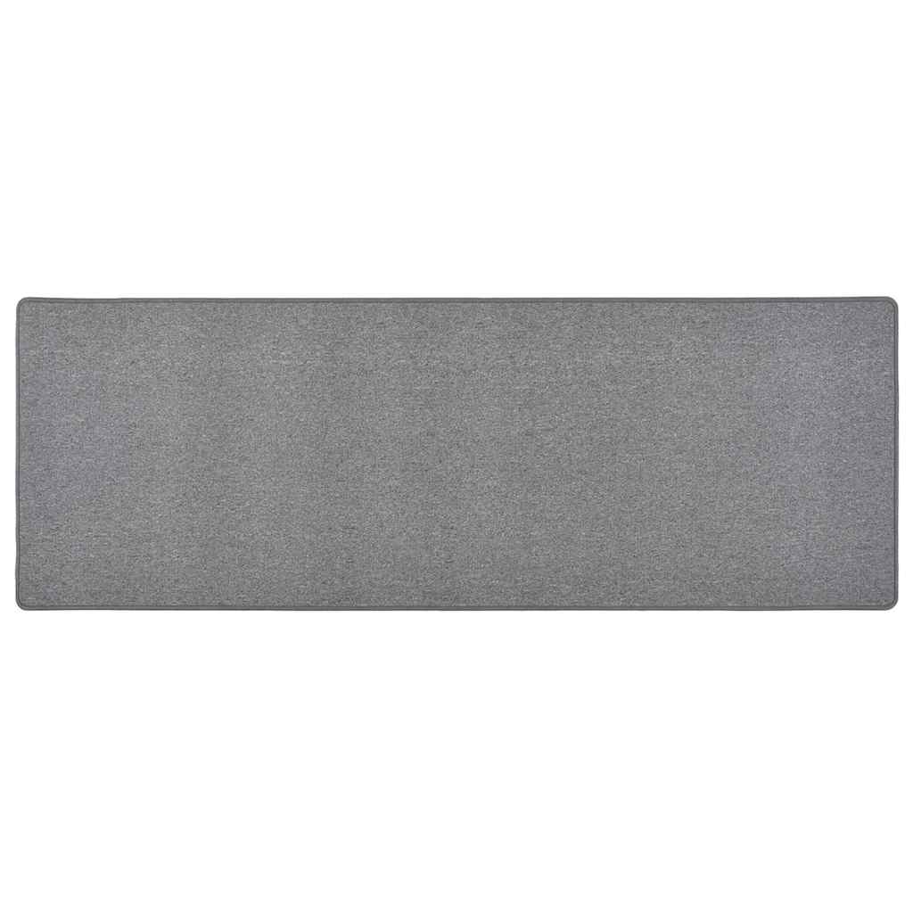 Vidaxl Teppichläufer 50x150 cm dunkelgrau