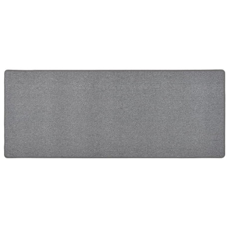 Vidaxl Teppichläufer 80x200 cm dunkelgrau
