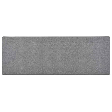 Vidaxl Teppichläufer 80x250 cm dunkelgrau
