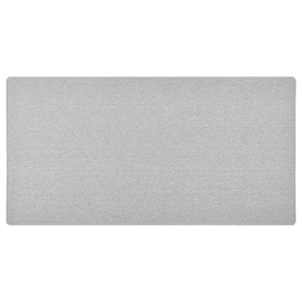 Vidaxl Teppichläufer 80x150 cm hellgrau