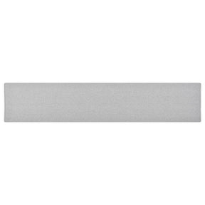 Vidaxl Teppichläufer 80x400 cm hellgrau