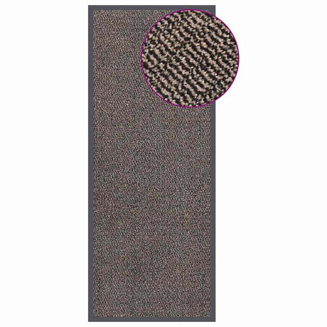 VIDAXL PORTOMAT TUGED 60x150 cm Dunkelbraun