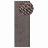 VIDAXL PORTOMAT TUFED 60x180 cm Dunkelbraun