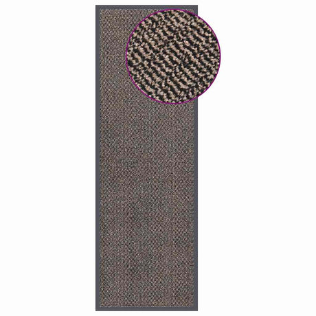 VIDAXL PORTOMAT TUFED 60x180 cm Dunkelbraun